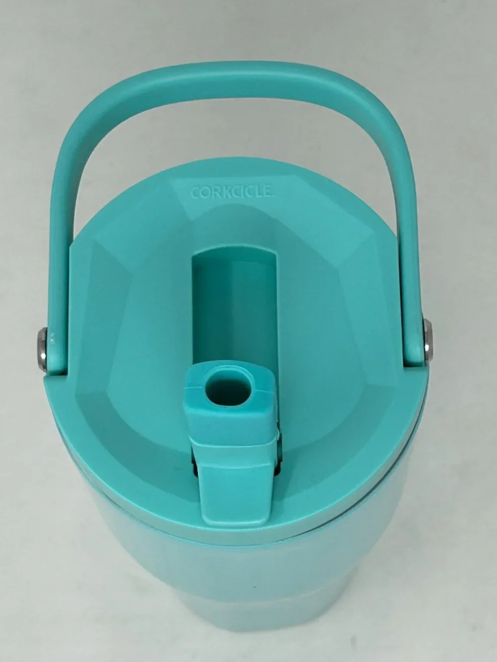 Corkcicle Mint Travel Tumbler with Carry Handle - Go Cup XL 30 Ounces